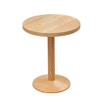 Round iron base coffee table