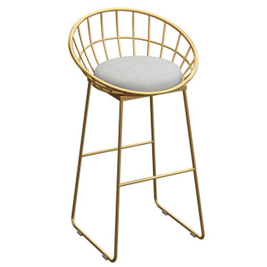 Metal Barstool Iron Wire Cool Chair