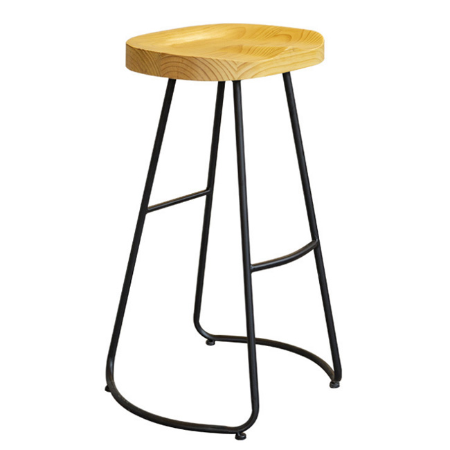 Traditional Metal Barstool