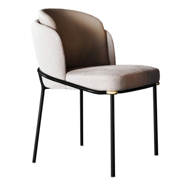 Fil Noir designer dining chair 