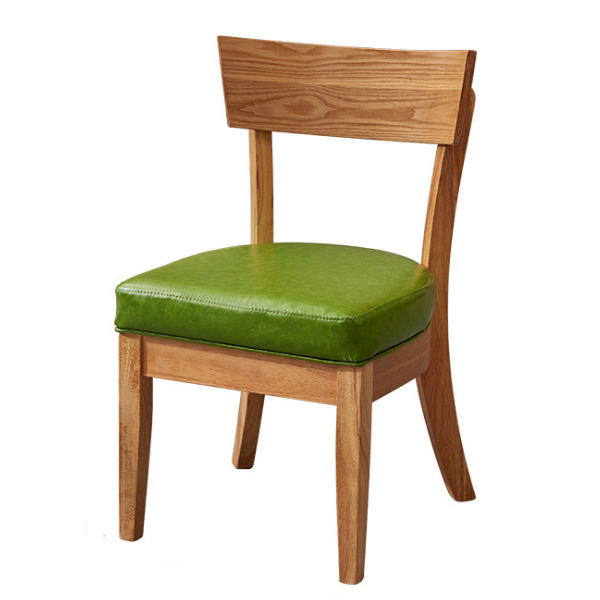 Waltz square wood restaurant chair