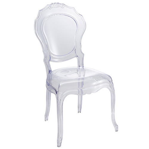 Transparent acrylic events wedding clear crystal PC dining plastic chair 