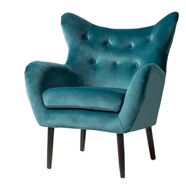 Custom single sofa chair hotel accent armchair 