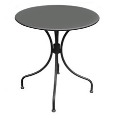 Patio metal rattan restaurant square dining table