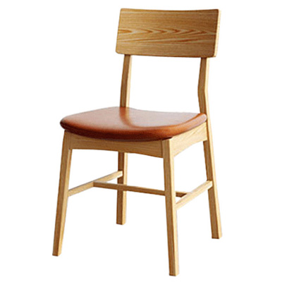 Restaurant furniture solid wood dining chair from China factory