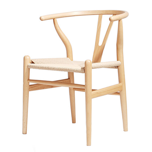 Y back restaurant wooden dining chair made in China