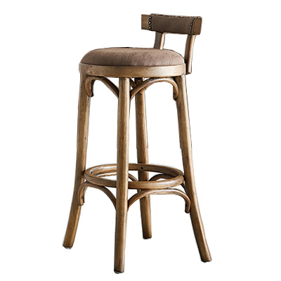 Luxury bent wood barstool for home and restaurant use