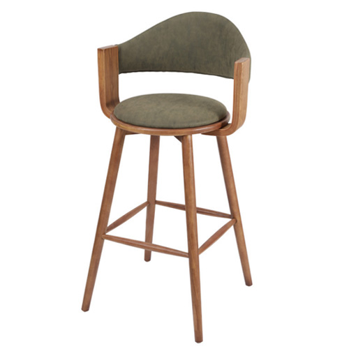 China furniture factory supply high quality solid wood barstool 