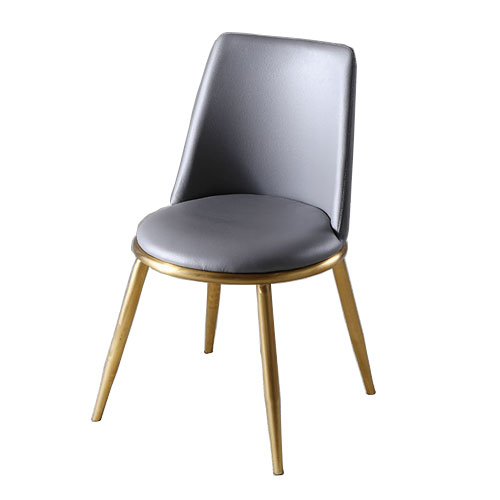 Metal frame dining chair