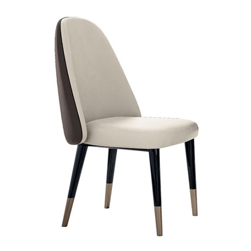 designer wooden upholstery restaurant dining chair