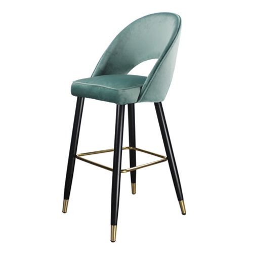 high quality restaurant furniture barstool with wooden leg or metal leg